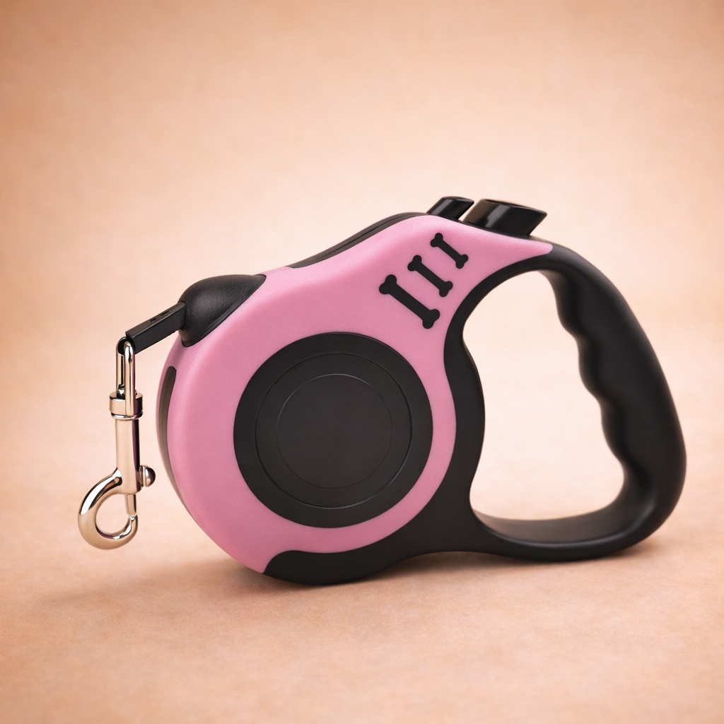Retractable Dog Leash – Smooth Control for Safe Walks