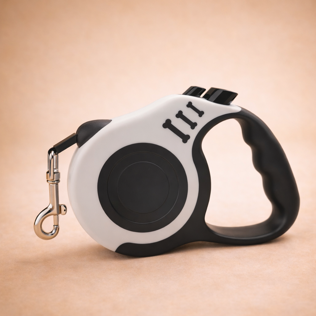 Retractable Dog Leash – Smooth Control for Safe Walks