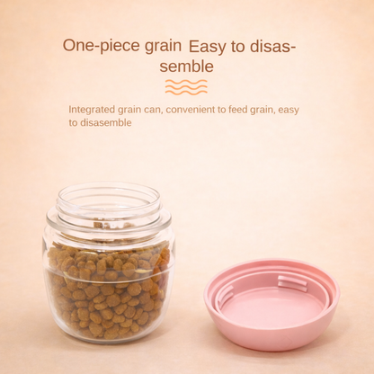 2-in-1 Portable Dog Water Bottle – Water + Food On-The-Go